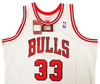 Chicago Bulls Scottie Pippen Autographed White Authentic Mitchell & Ness 1997-98 Hardwood Classics Swingman Jersey Size XXL Beckett BAS Witness Stock #210846
