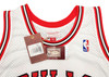 Chicago Bulls Scottie Pippen Autographed White Authentic Mitchell & Ness 1997-98 Hardwood Classics Swingman Jersey Size XXL Beckett BAS Witness Stock #210846