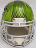 Steve Largent & Jim Zorn Autographed Seattle Seahawks Flash Green Speed Mini Helmet MCS Holo Stock #211062