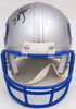 Jim Zorn Autographed Seattle Seahawks Silver Throwback (1983-2001) Mini Helmet "Go Hawks" MCS Holo Stock #211095