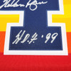 Houston Astros Nolan Ryan Autographed White & Orange/Yellow Stripes Nike Cooperstown Authentic Collection Jersey Size XL " H.O.F. '99 " Beckett BAS QR Stock #211256