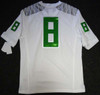 Oregon Ducks Marcus Mariota Autographed White Nike Jersey Size M MM Holo Stock #89853