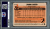 Juan Soto Autographed 2018 Topps Update 1983 Rookie Card #83-12 New York Yankees PSA 9 Auto Grade Gem Mint 10 PSA/DNA Stock #211325