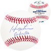 Hideki Matsui Autographed Official MLB Baseball New York Yankees "Godzilla" Beckett BAS Witness Stock #212247