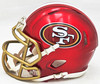 Bryant Young Autographed San Francisco 49ers Flash Red Speed Mini Helmet "HOF 22" Beckett BAS Witness Stock #215664