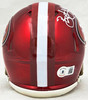 Bryant Young Autographed San Francisco 49ers Flash Red Speed Mini Helmet "HOF 22" Beckett BAS Witness Stock #215664