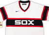 Chicago White Sox Frank Thomas Autographed White Nike Jersey Size XL Beckett BAS Witness Stock #215873