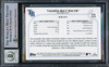 Wander Franco Autographed 2022 Topps Rookie Card #274 Tampa Bay Rays Auto Grade Gem Mint 10 Beckett BAS Stock #216641