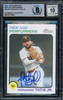 Fernando Tatis Jr. Autographed 2022 Topps Heritage New Age Performers Card #NAP-8 San Diego Padres Auto Grade Gem Mint 10 Beckett BAS Stock #216684