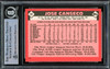 Jose Canseco Autographed 1986 Topps Traded Rookie Card #20T Oakland A's "86 AL ROY" Beckett BAS Stock #216698