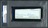 Dennis Johnson Autographed Cut Signature From Check Seattle Sonics PSA/DNA Stock #99216