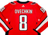 Washington Capitals Alexander Ovechkin Autographed Red Adidas Authentic Jersey Size 54 Fanatics Holo Stock #218731