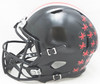 Justin Fields Autographed Ohio State Buckeyes Black Alternate Color Full Size Replica Speed Helmet Beckett BAS Witness Stock #218741