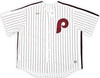 Philadelphia Phillies Mike Schmidt Autographed White & Red Nike Cooperstown Collection Jersey Size XXL Beckett BAS QR Stock #219043