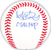 Ken Griffey Jr. & Ichiro Suzuki Autographed Official MLB Baseball Seattle Mariners "97 AL MVP & 01 AL MVP" Beckett BAS Witness Stock #220215