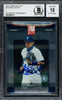Ichiro Suzuki Autographed 2002 Donruss Elite Card #3 Seattle Mariners Auto Grade Gem Mint 10 Beckett BAS Stock #220247