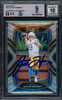 Justin Herbert Autographed 2020 Select Rookie Card #244 Los Angeles Chargers BGS 9 Auto Grade Gem Mint 10 Beckett BAS Stock #220331