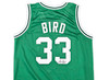 Boston Celtics Larry Bird Autographed Green Jersey JSA Stock #220499