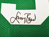 Boston Celtics Larry Bird Autographed Green Jersey JSA Stock #220499