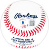 Kyle Tucker Autographed Official 2022 World Series Logo MLB Baseball Houston Astros Beckett BAS Witness Stock #220570