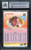 Joe Montana Autographed 1990 Fleer Card #10A San Francisco 49ers Auto Grade Gem Mint 10 Beckett BAS Stock #220746