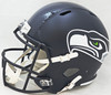Jaxon Smith-Njigba Autographed Seattle Seahawks Blue Full Size Replica Speed Helmet Fanatics Holo Stock #220849