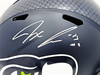 Jaxon Smith-Njigba Autographed Seattle Seahawks Blue Full Size Replica Speed Helmet Fanatics Holo Stock #220849