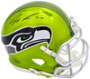 Jaxon Smith-Njigba Autographed Seattle Seahawks Flash Green Speed Mini Helmet Fanatics Holo Stock #220859