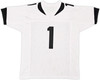 Jacksonville Jaguars Travis Etienne Autographed White Jersey Beckett BAS Witness Stock #220897