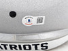 Danny Amendola Autographed New England Patriots Silver Full Size Replica Speed Helmet Beckett BAS Witness Stock #221073