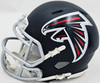 Bijan Robinson Autographed Atlanta Falcons Black Speed Mini Helmet Beckett BAS Witness Stock #221146