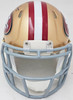 Frank Gore Autographed San Francisco 49ers Gold Speed Mini Helmet Beckett BAS Witness Stock #221166