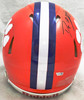 Trevor Lawrence & DJ D.J. Uiagalelei Autographed Clemson Tigers Orange Full Size Authentic Speed Helmet Fanatics Holo Stock #222828