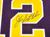 Utah Jazz John Stockton Autographed Purple Authentic Mitchell & Ness 1991-92 Hardwood Classic Swingman Jersey Size XL Beckett BAS Witness Stock #224355