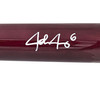 Josh Jung Autographed Maroon & Navy Marucci Player Model Baseball Bat Texas Rangers Beckett BAS Witness Stock #224407