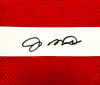 San Francisco 49ers Joe Montana Autographed Red Jersey Beckett BAS Stock #224669