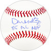 Don Mattingly Autographed Official MLB Baseball New York Yankees "85 AL MVP" Beckett BAS Witness Stock #224694