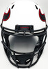 Nico Collins Autographed Houston Texans Lunar Eclipse White Full Size Speed Replica Helmet Beckett BAS Witness Stock #224741
