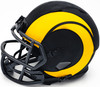 Kyren Williams Autographed Los Angeles Rams Eclipse Black Speed Mini Helmet Beckett BAS Witness Stock #224758