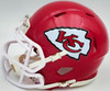 George Karlaftis Autographed Kansas City Chiefs Red Speed Mini Helmet Beckett BAS Witness Stock #224843