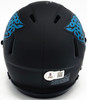 Travis Etienne Autographed Jacksonville Jaguars Eclipse Black Speed Mini Helmet Beckett BAS Witness Stock #225125
