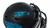 Travis Etienne Autographed Jacksonville Jaguars Eclipse Black Speed Mini Helmet Beckett BAS Witness Stock #225126