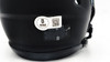 Travis Etienne Autographed Jacksonville Jaguars Eclipse Black Speed Mini Helmet Beckett BAS Witness Stock #225126