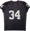 Oakland Raiders Bo Jackson Autographed Black Pro Cut Jersey Beckett BAS Witness Stock #226320