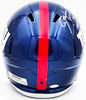 Lawrence Taylor Autographed New York Giants Blue Full Size Replica Speed Helmet "LT Was A Bad MF'er" JSA Stock #228066