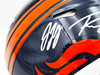 Russell Wilson & Jerry Jeudy Autographed Denver Broncos Blue Full Size Authentic Speed Helmet Fanatics Holo Stock #227926