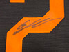 Baltimore Orioles Gunnar Henderson Autographed Black Nike Jersey Size M Beckett BAS Witness Stock #228959