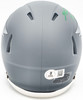Jalen Carter Autographed Philadelphia Eagles Slate Gray Speed Mini Helmet Beckett BAS Witness Stock #229518