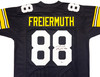 Pittsburgh Steelers Pat Freiermuth Autographed Black Jersey Beckett BAS Witness Stock #230013