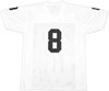 Oakland Raiders Ray Guy Autographed White Jersey "HOF-'14" Beckett BAS QR Stock #230014